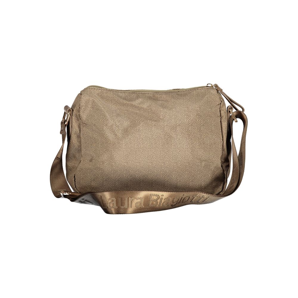 Laura Biagiotti Beige Polyester Women Handbag