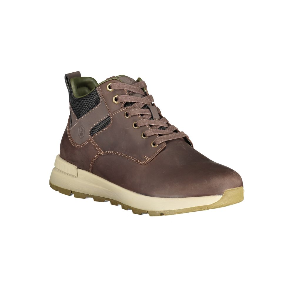 Lumberjack Marrone Leather Men Ankle Boot