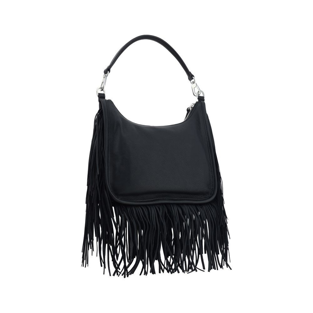 Pierre Hardy Black Calf Leather Bos Taurus Shoulder Bag