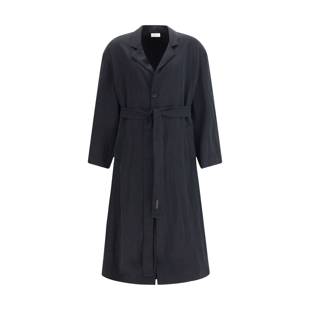 Fear Of God Black Lyocell Coat