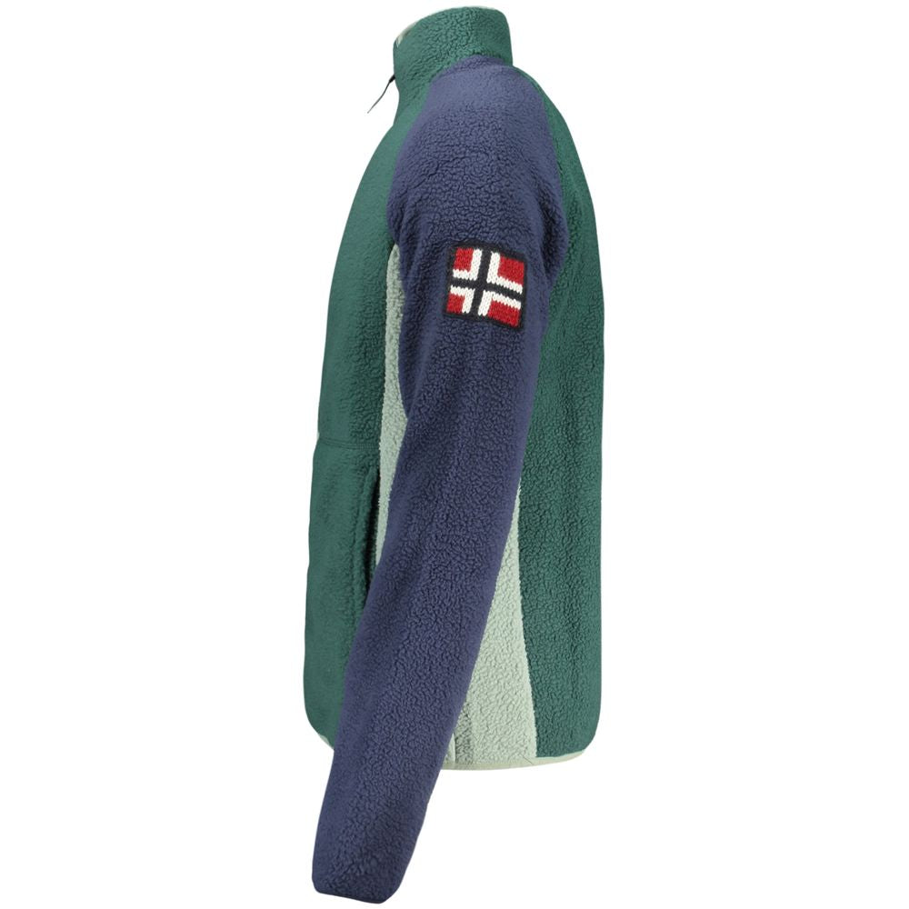 Norway 1963 Green Polyester Men Sweater