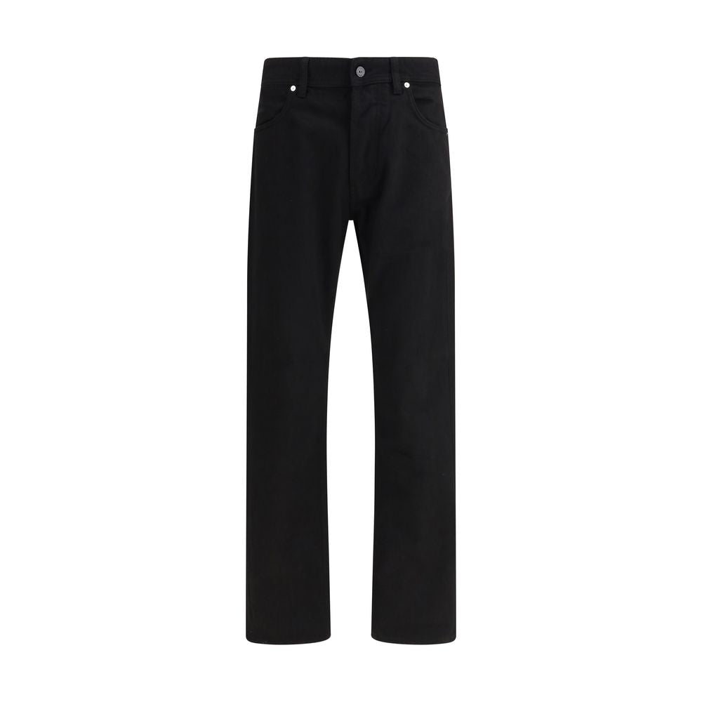 Stone Island Black Cotton Jeans Denim