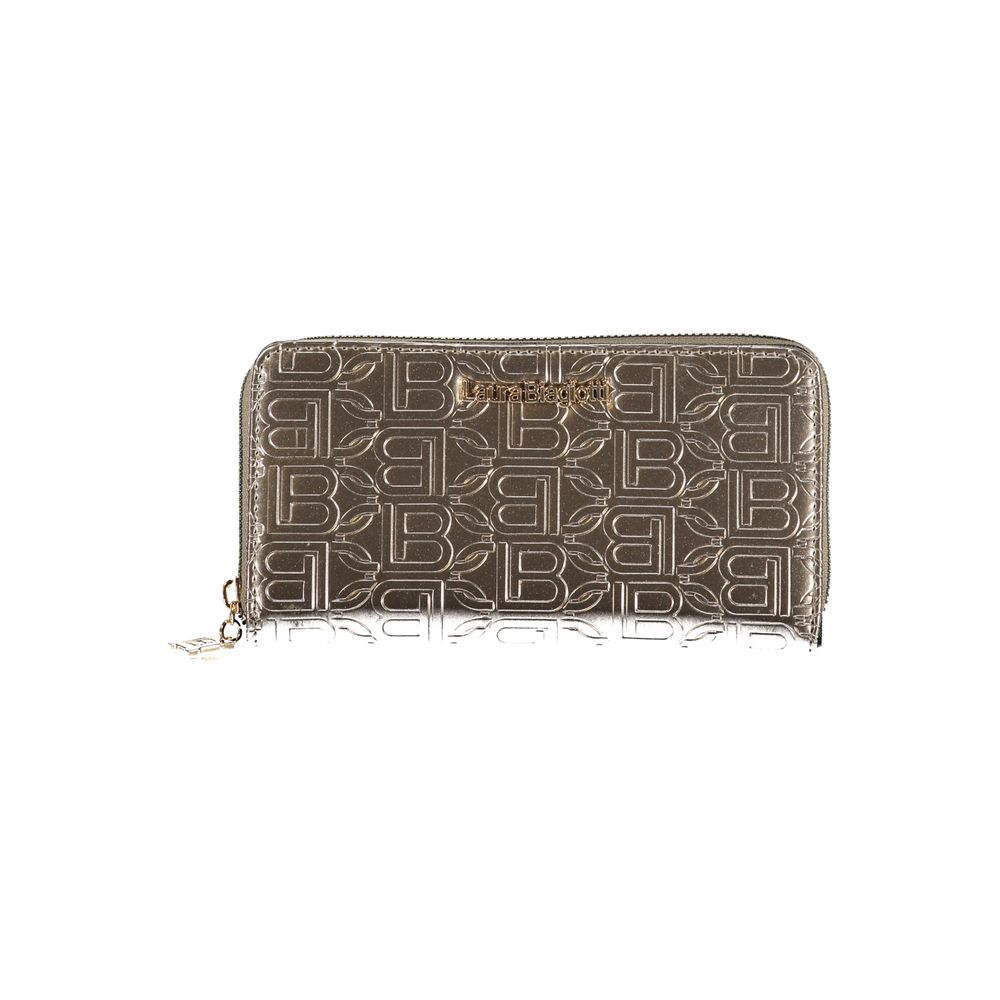 Laura Biagiotti Gray Polyethylene Women Wallet