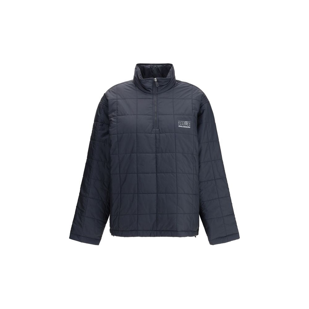 MM6 Black Polyamide Shell Jacket