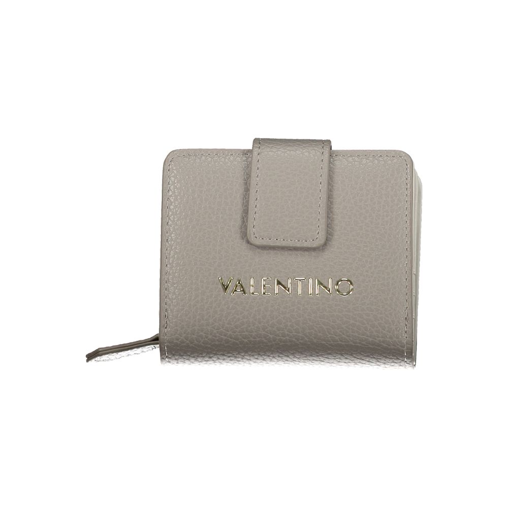 Mario Valentino Grigio Polyurethane Woman Wallet