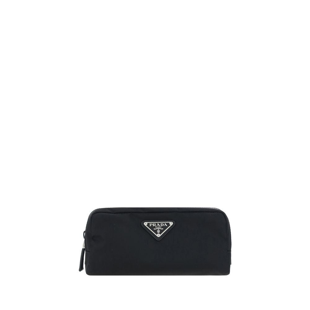Prada Black Recycled Polyamide Accessories