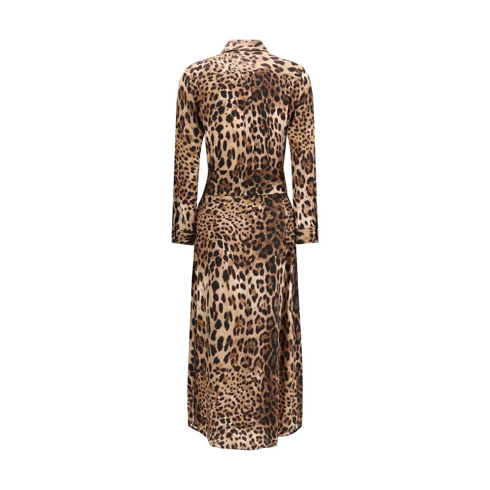 فستان إيلا الحريري متعدد الألوان