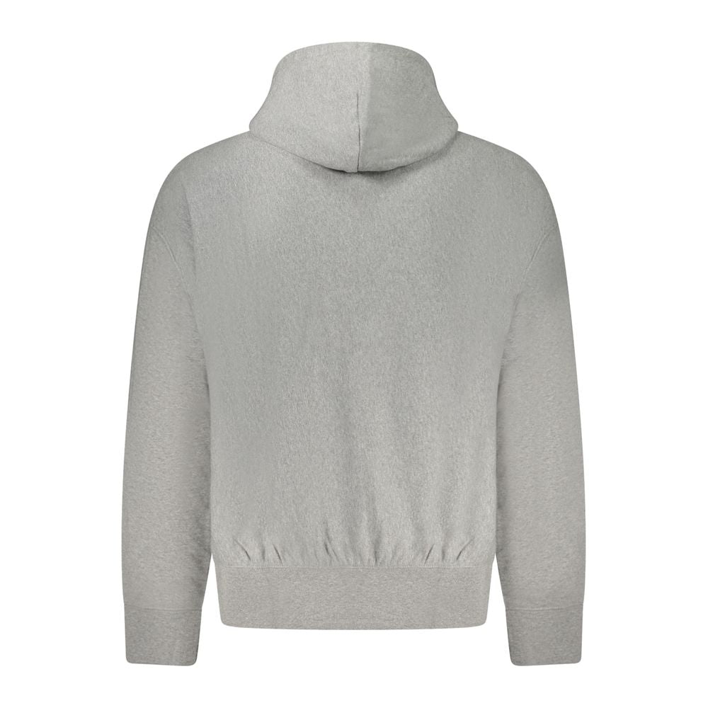 Calvin Klein Gray Cotton Men Sweatshirt