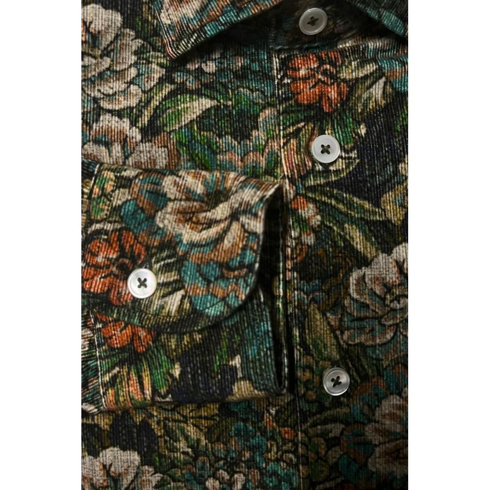 قميص رجالي قطني متعدد الألوان من باغوتا