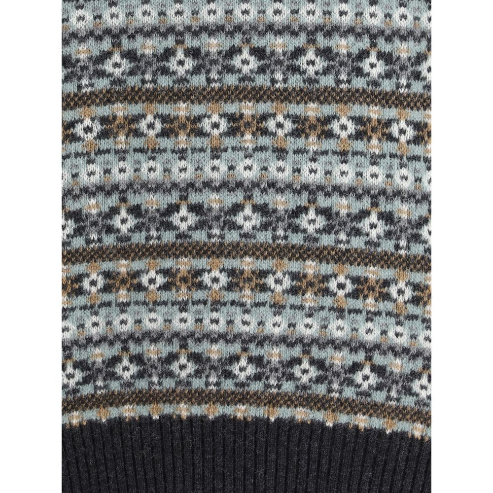 سويت شيرت بروكسفيلد متعدد الألوان من الصوف