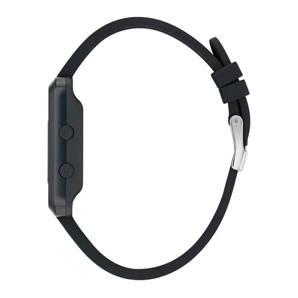 ساعة أديداس الرقمية المصنوعة من مادة اصطناعية سوداء