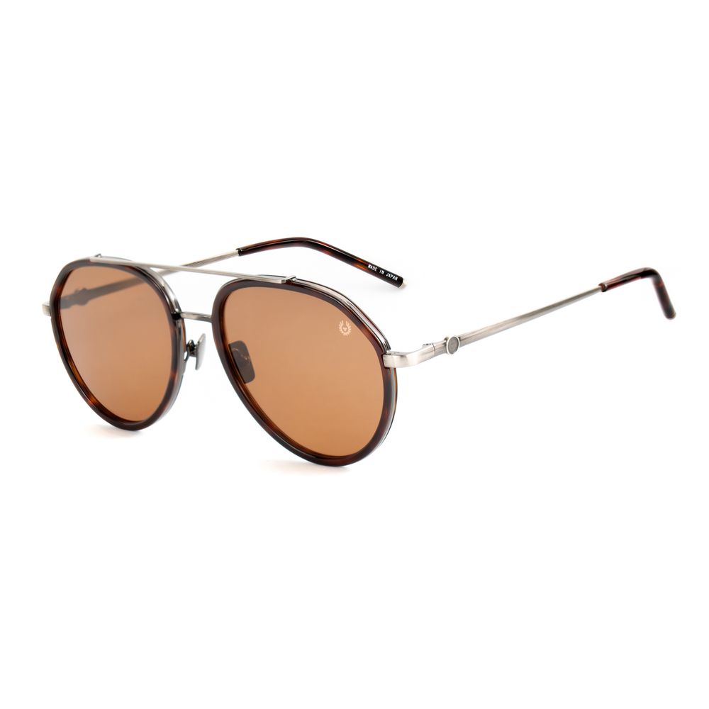 Belstaff Brown Stainless Steel Sunglasses