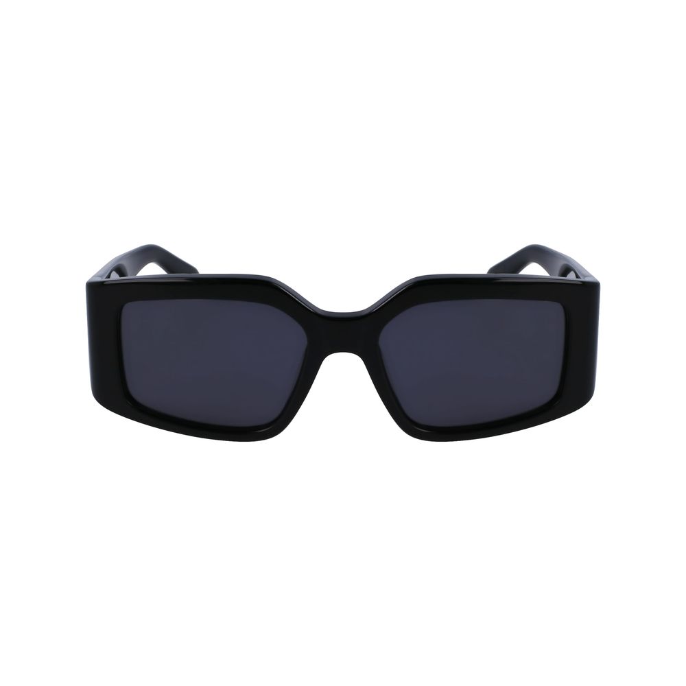 Ferragamo Black Acetate Sunglasses
