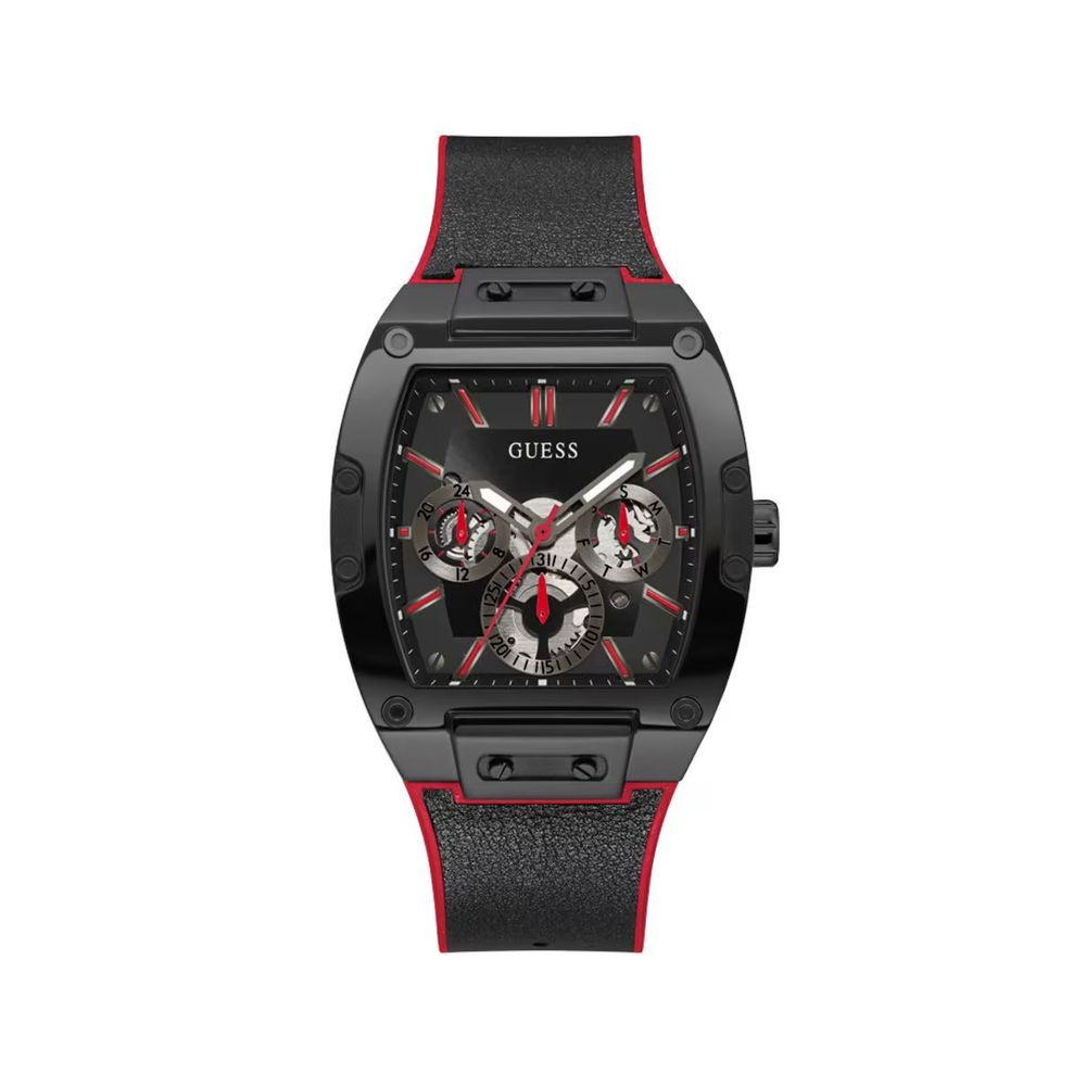 Guess Black Synthetic Sport Watch