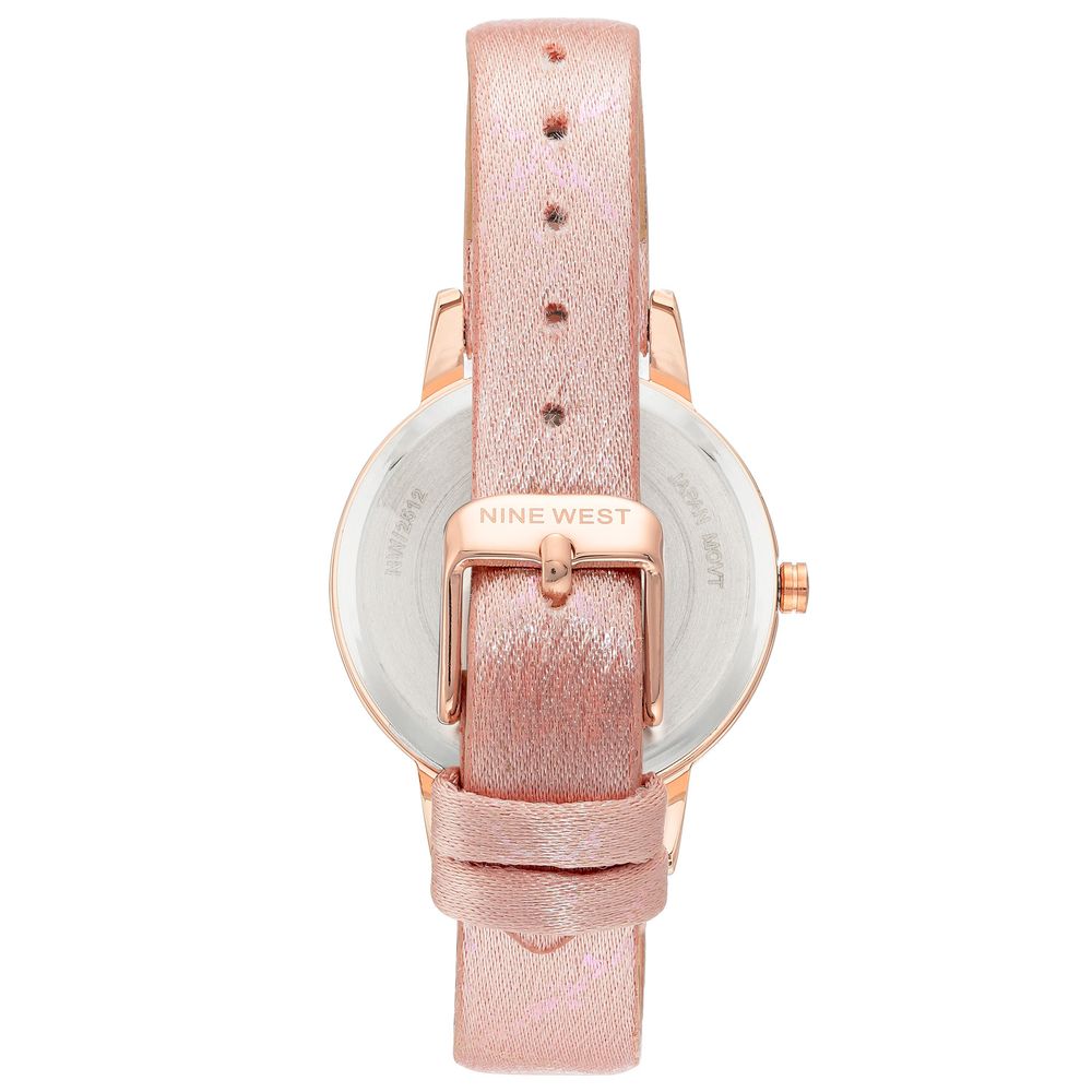 Nine West Multicolor Leather Dress Watch