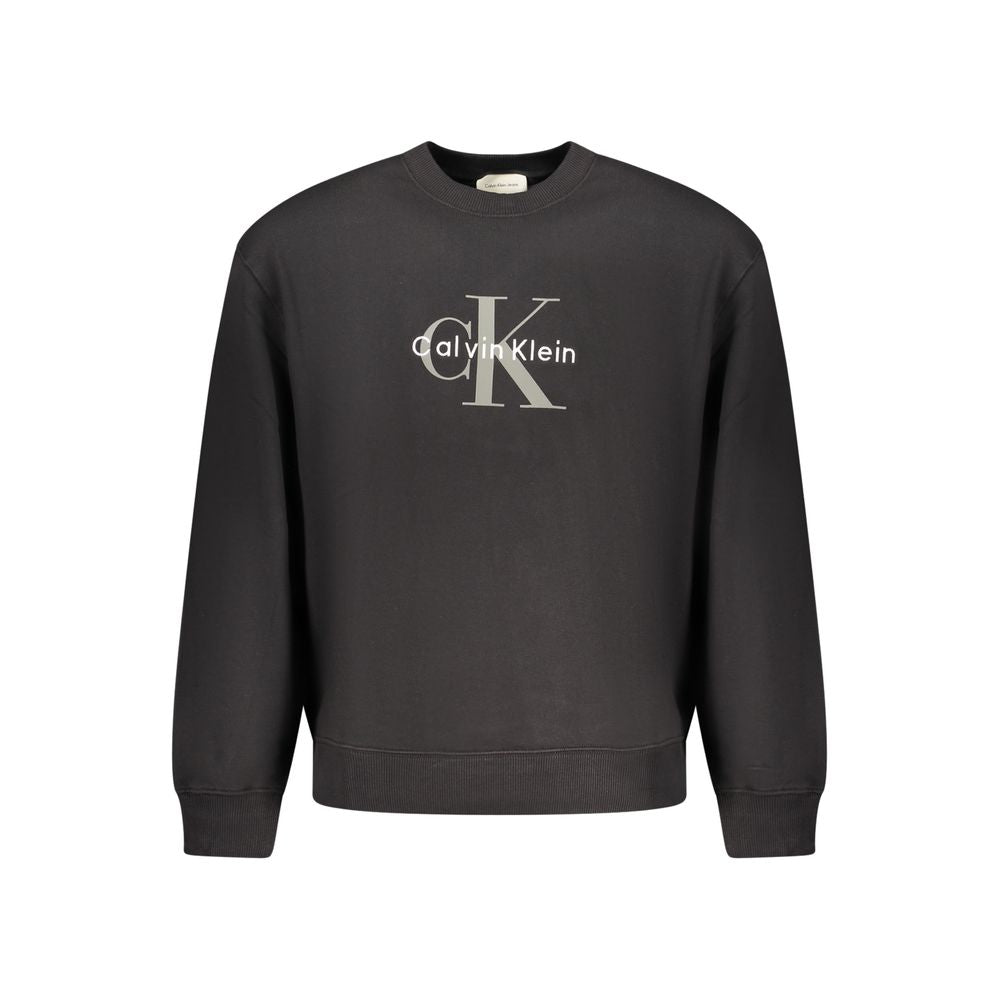 Calvin Klein Black Cotton Men's Sweatshirt