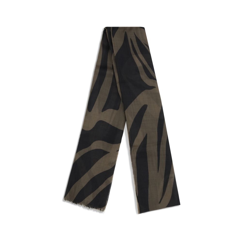 برونيلو كوتشينيللي وشاح كشمير متعدد الألوان