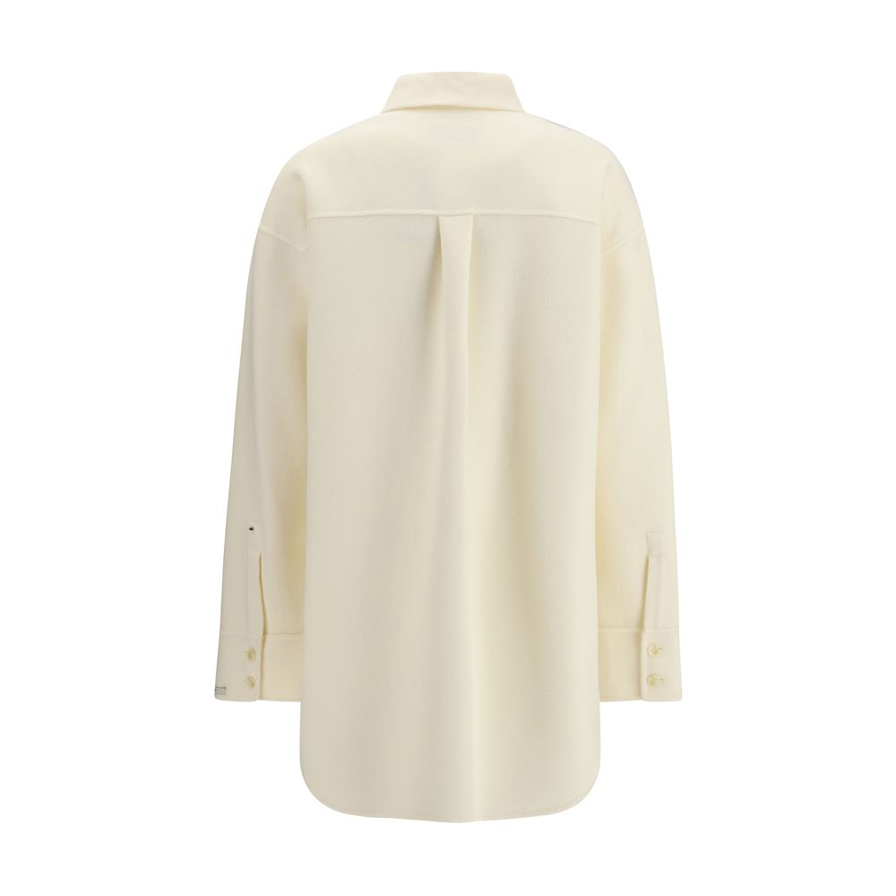 Max Mara Cream Wool Shirt