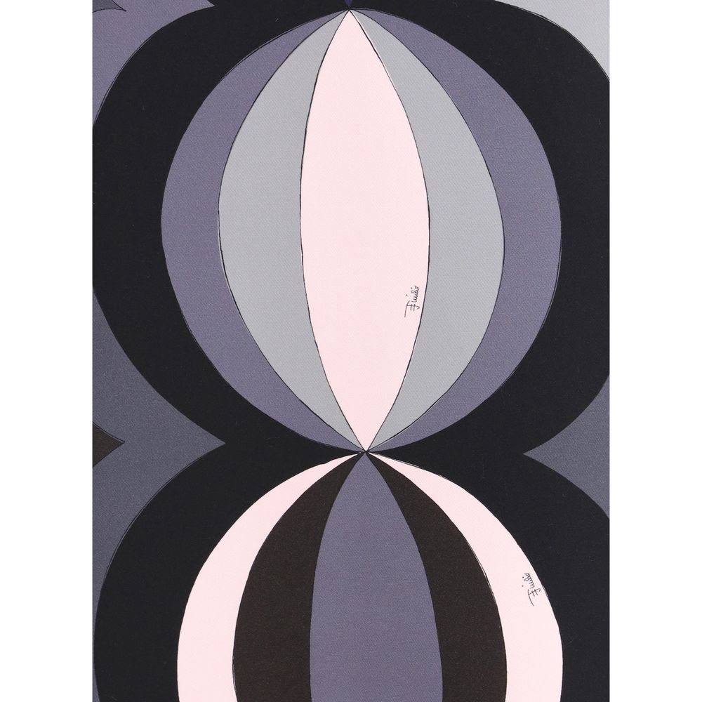 Emilio Pucci Multicolor Silk Long Skirt