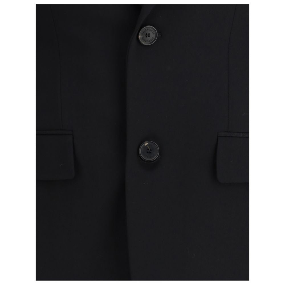 Balenciaga Black Wool Suits And Blazer