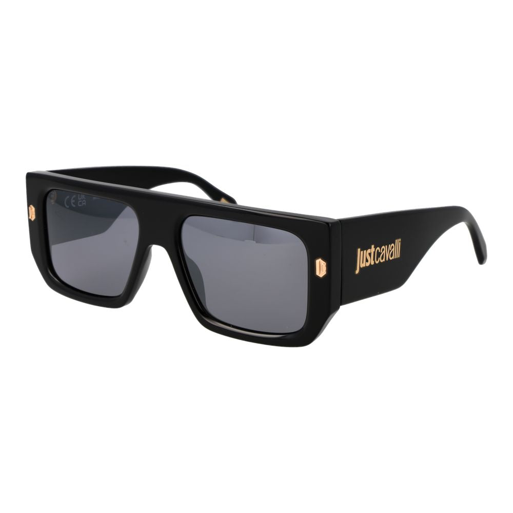 Just Cavalli Black Cellulose Acetate Sunglasses