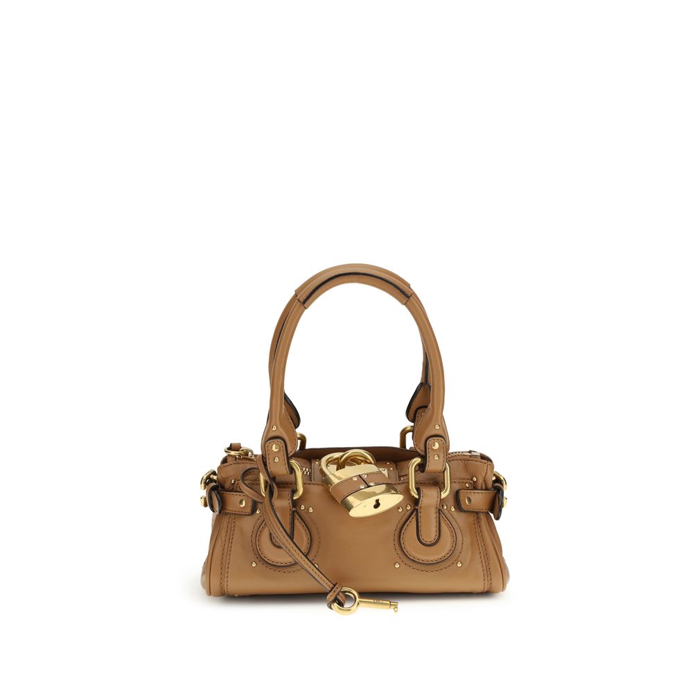 Chloé Beige Calf Leather Bos Taurus Shoulder Bag