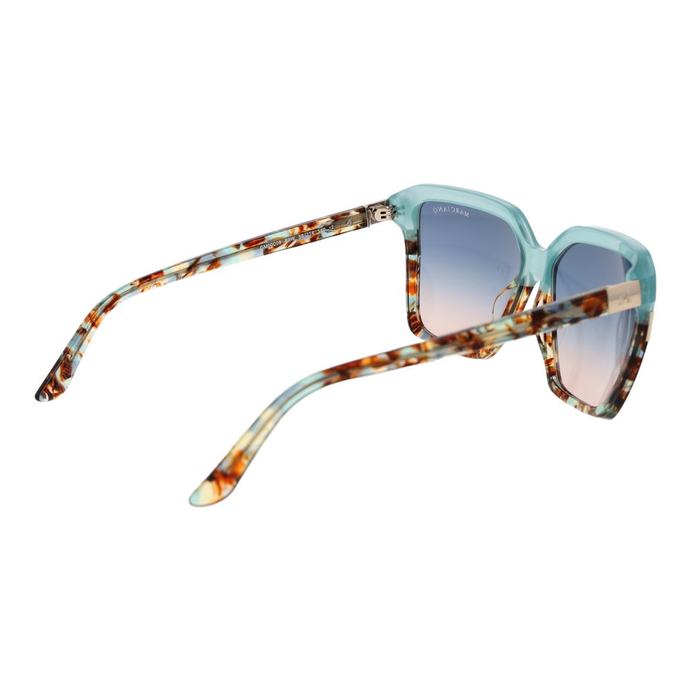 Marciano by Guess Turquoise Acetate Sunglasses