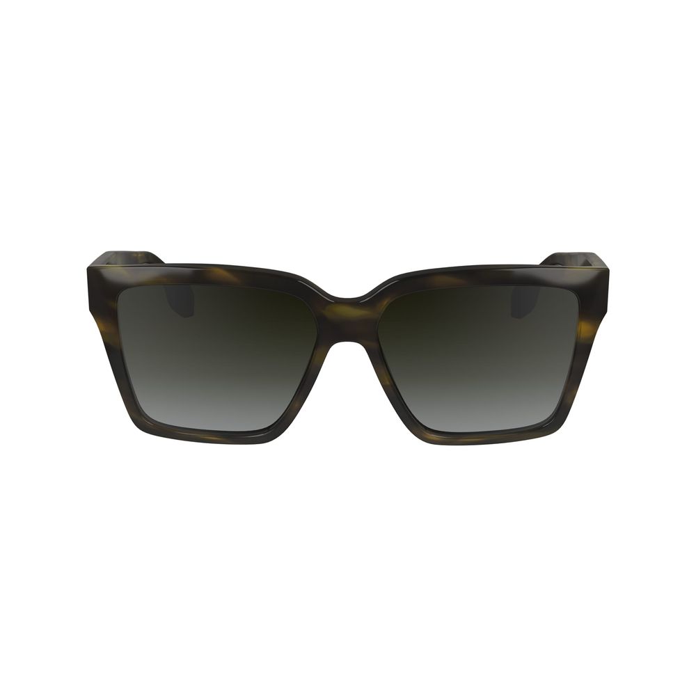 Victoria Beckham Brown Acetate Sunglasses