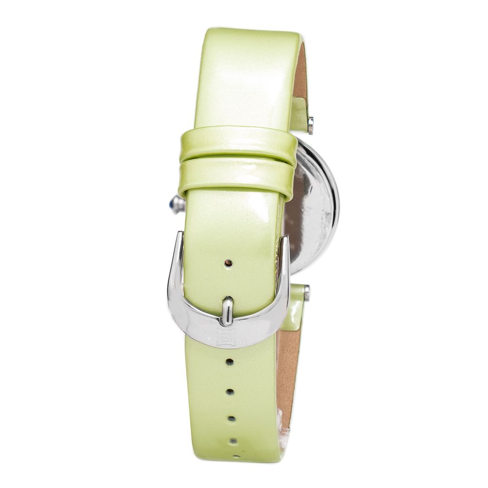 Laura Biagiotti Bicolor Leather Dress Watch