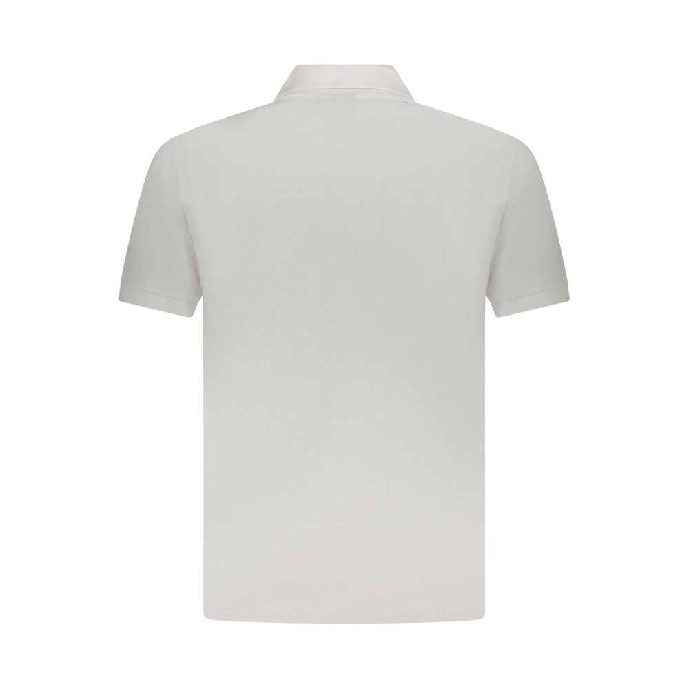 U.S. Grand Polo White Cotton Polo Shirt