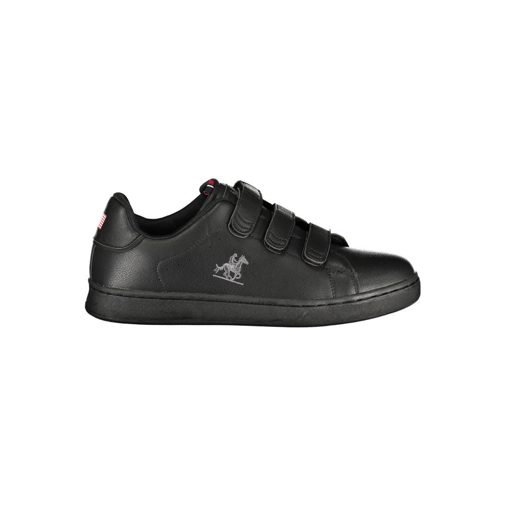 U.S. Grand Polo Black Polyester Sneaker