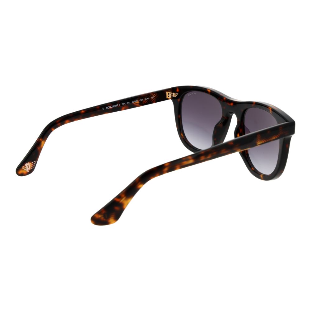 Police Brown Cellulose Acetate Sunglasses