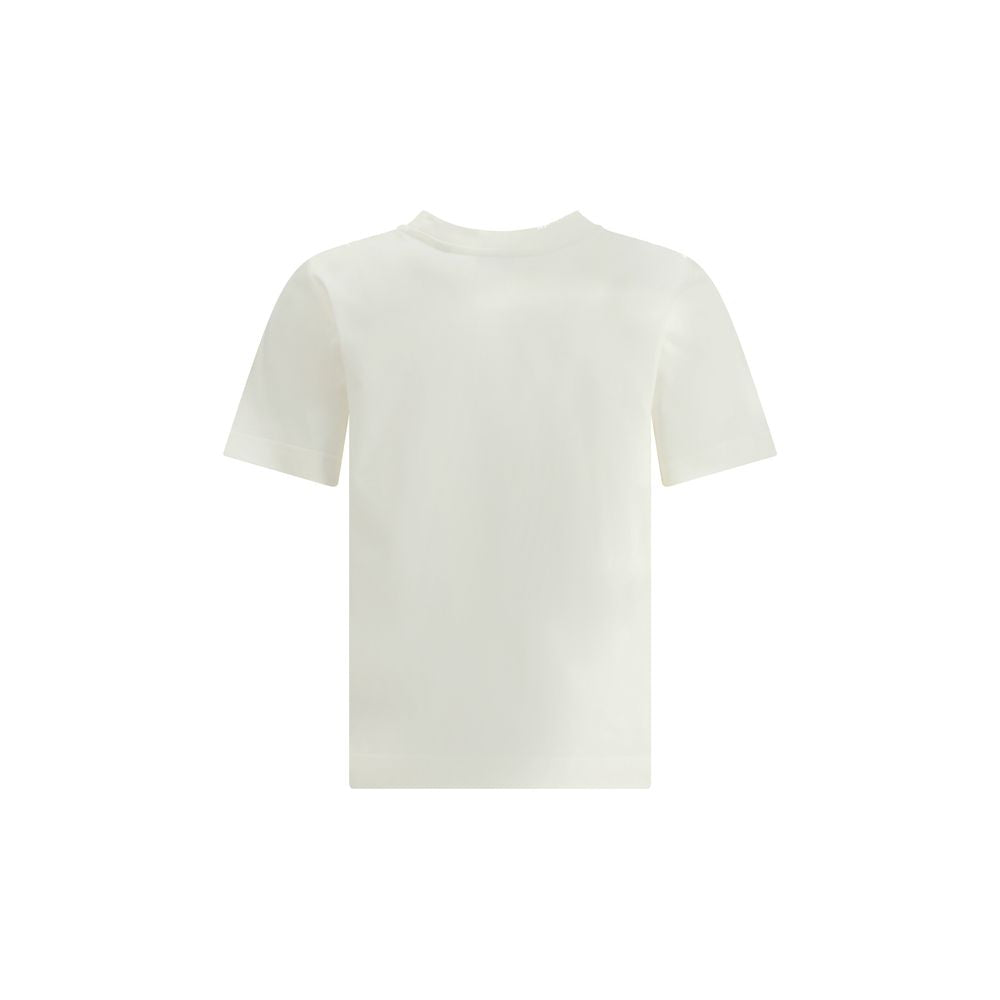 Burberry White Cotton T-Shirt