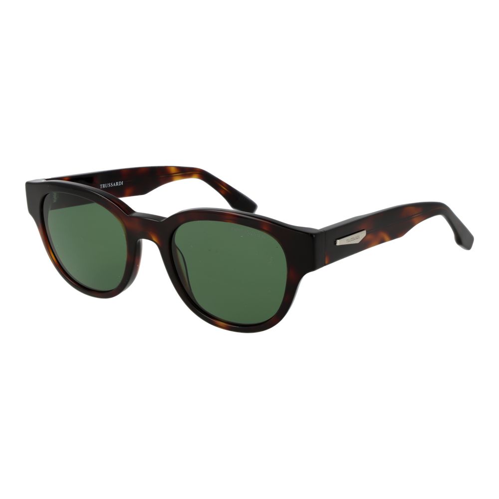 Trussardi Brown Acetate Sunglasses