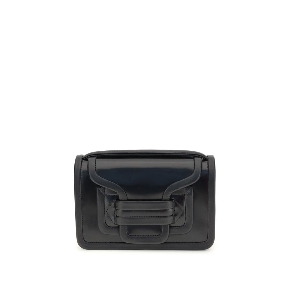 Pierre Hardy Black Calf Leather Bos Taurus Shoulder Bag