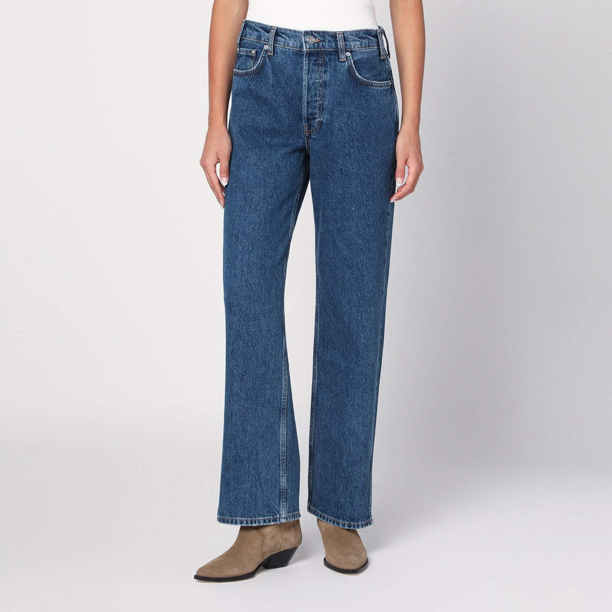 ANINE BING ANINE BING Roy 31 jeans in indigo blue