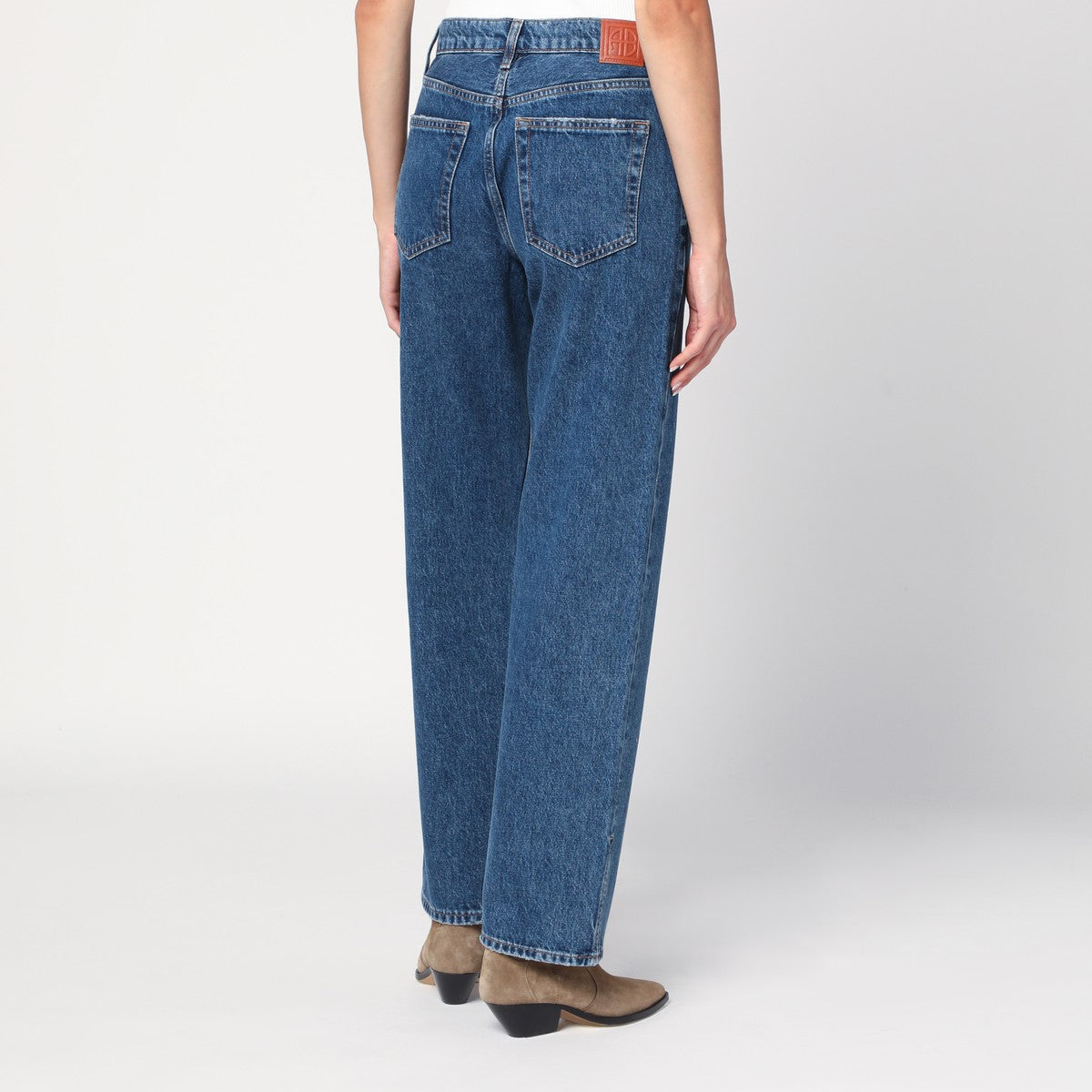 ANINE BING ANINE BING Roy 31 jeans in indigo blue