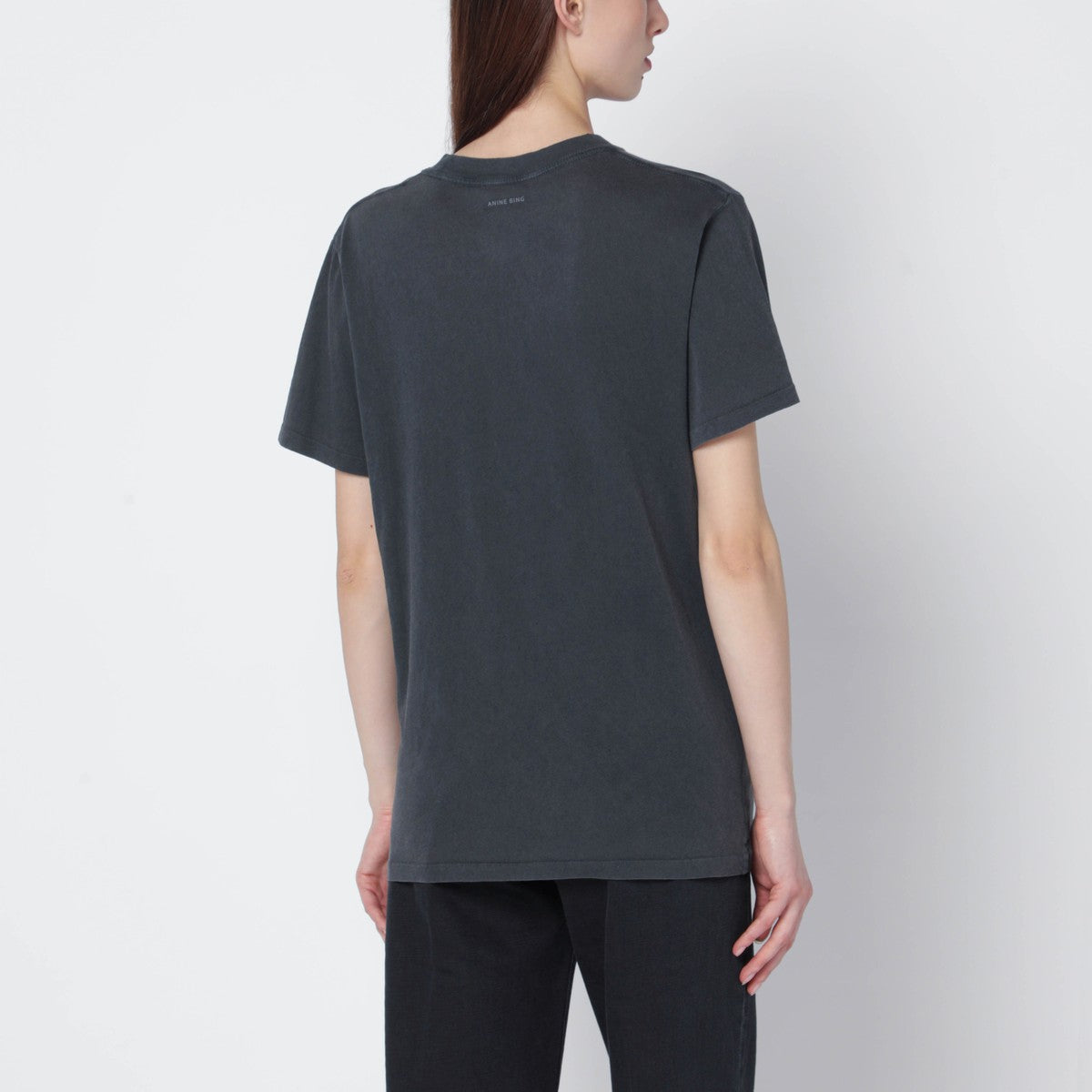 ANINE BING ANINE BING Black washed Lili T-shirt