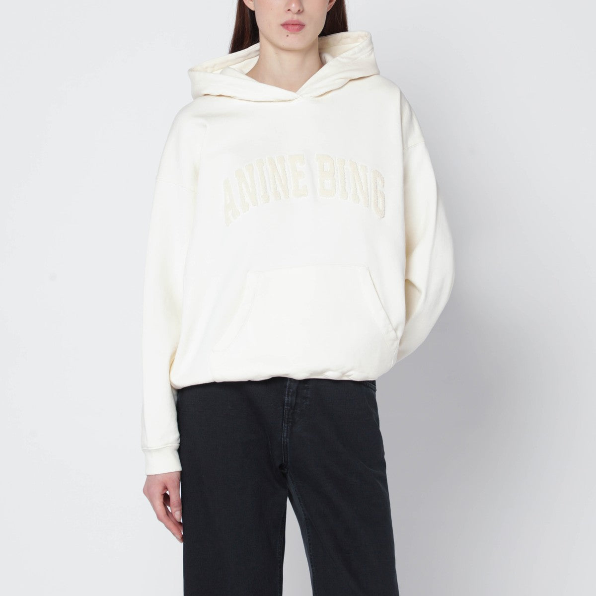 ANINE BING ANINE BING Cream Harvey hoodie