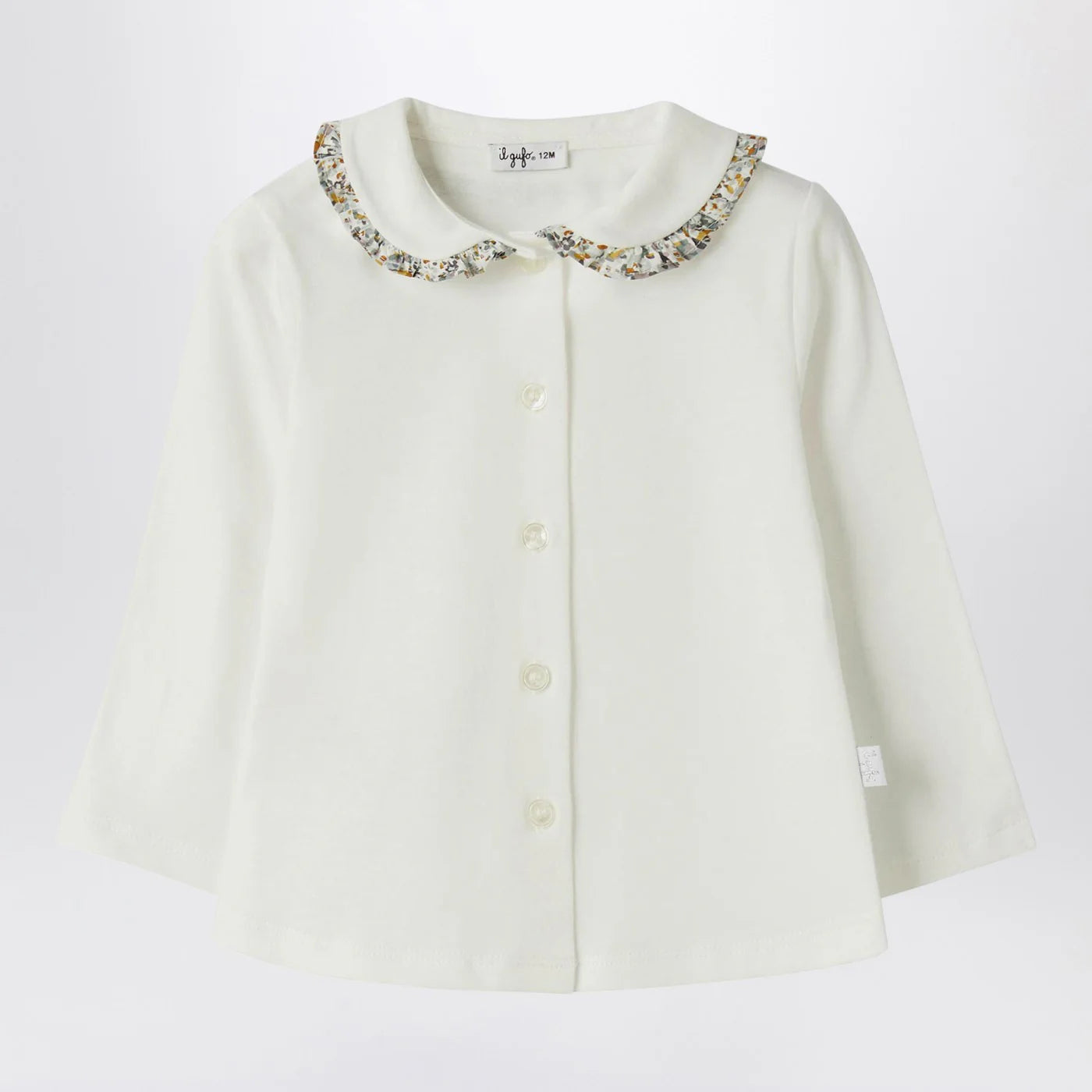Il Gufo White cotton shirt