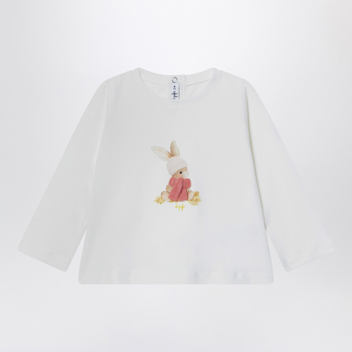 Il Gufo Il Gufo Long-sleeve T-shirt with bunny