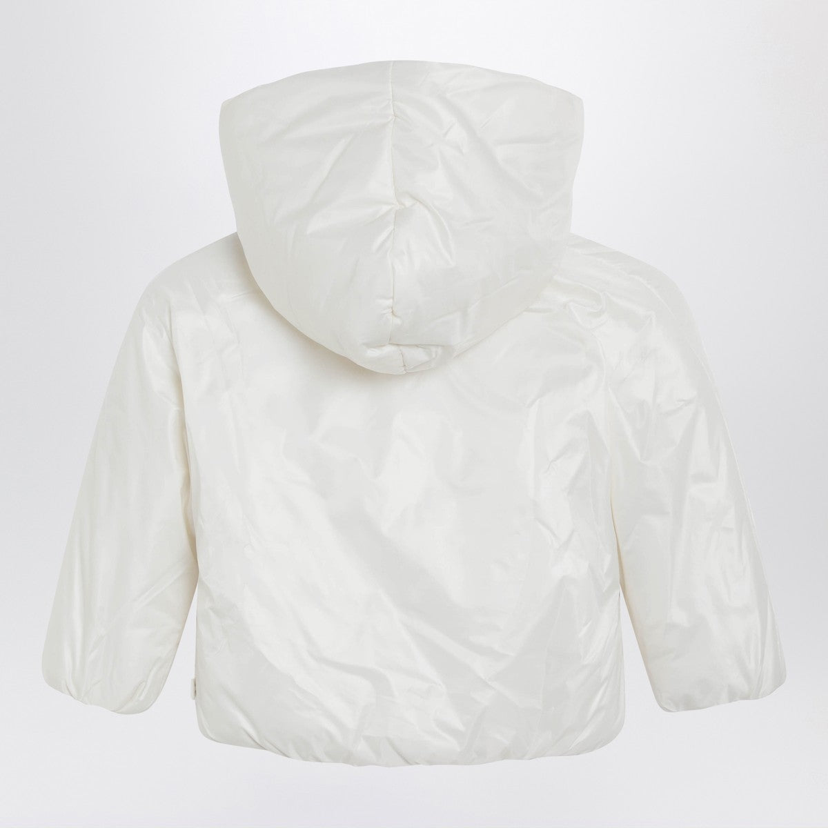 Teddy & Minou Teddy & Minou White hooded puffer jacket