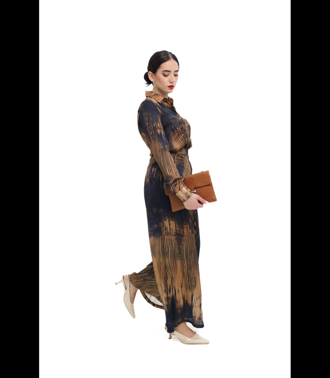 Siste’s Pattern Shirt – Multicolor Women’s Button-Up Blouse