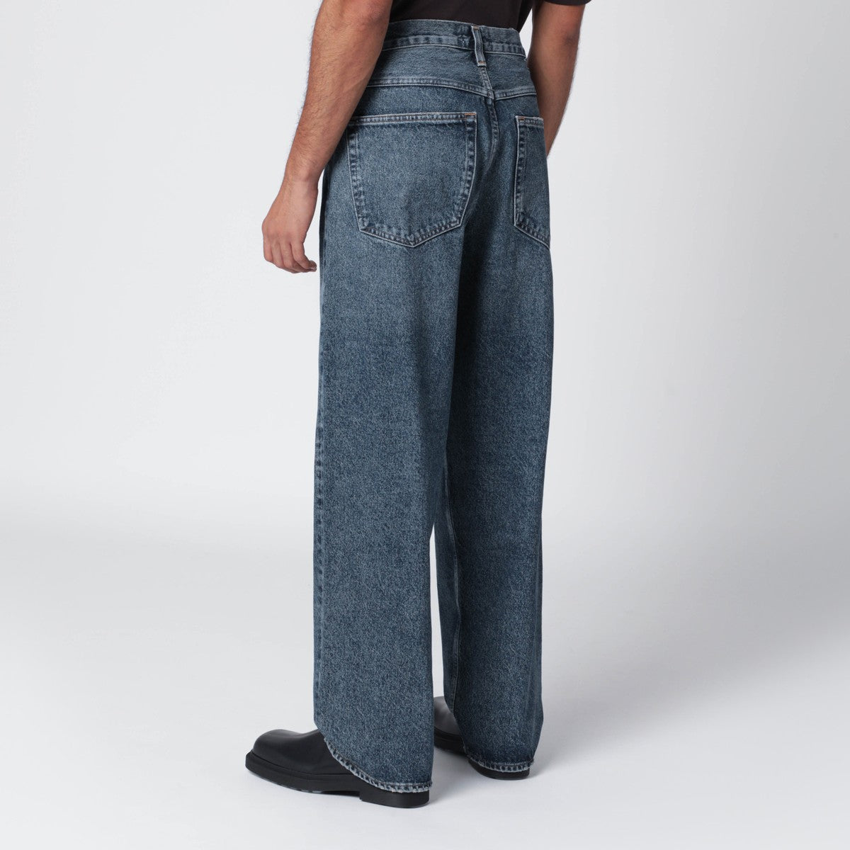 Agolde AGOLDE Wide dark vintage indigo Fusion jeans