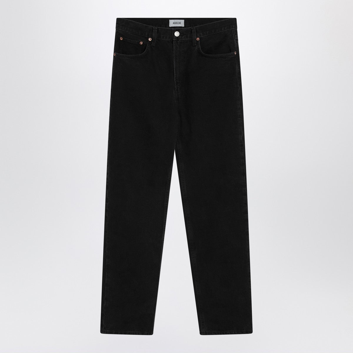 Agolde AGOLDE Black jeans in regenerated denim