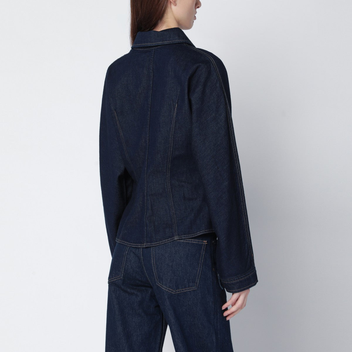 Agolde AGOLDE Dark indigo denim shirt