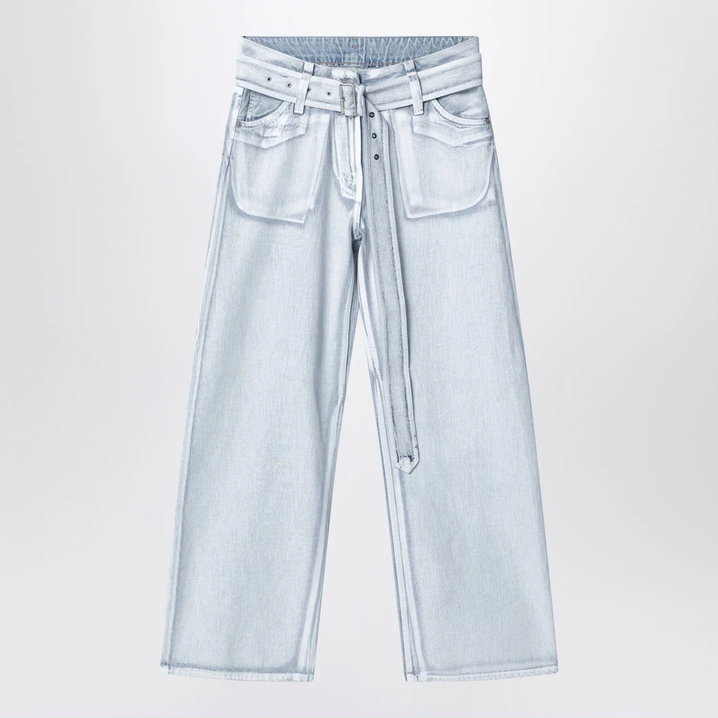 Acne Studios Denim trousers with matching adjustable belt