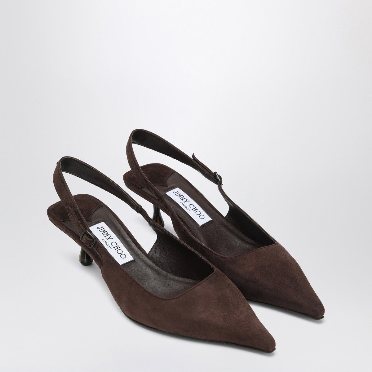 Jimmy Choo Jimmy Choo Amel 50 pumps in chocolate colour