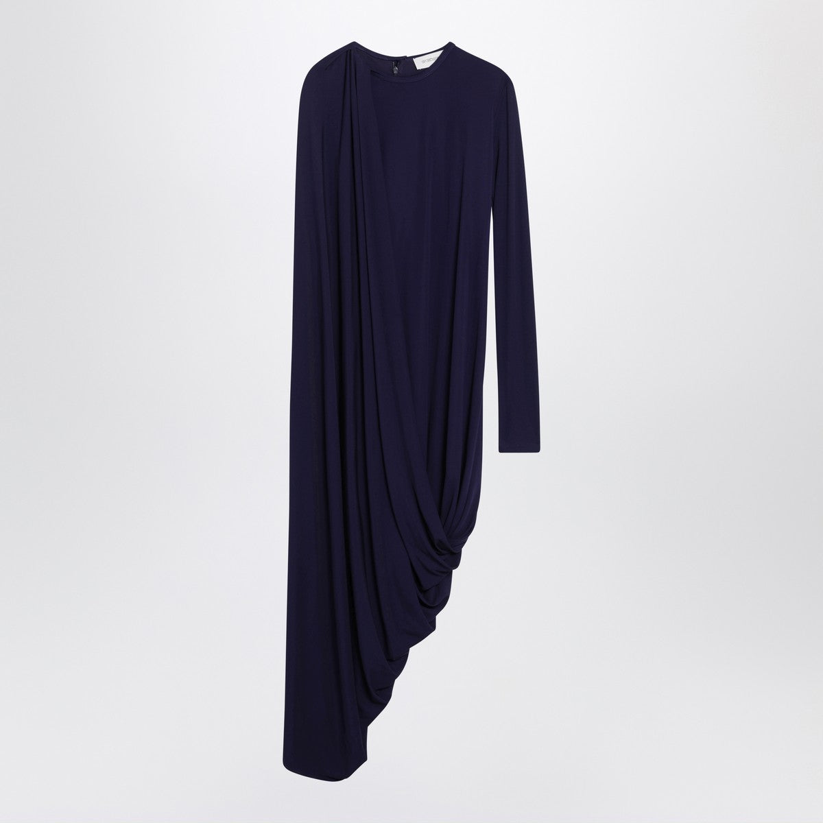 Sportmax Sportmax Dark purple draped asymmetric dress