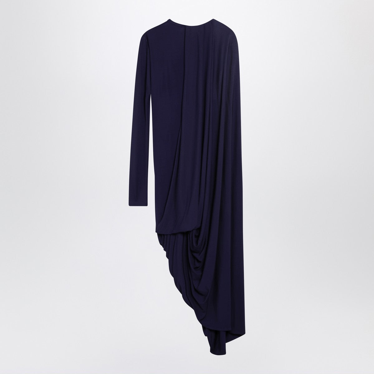 Sportmax Sportmax Dark purple draped asymmetric dress